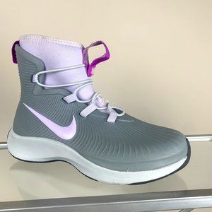 Nike Binzie Boot Size 2y Rain Boot Smoke Grey Violet
